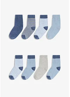 Calzini con cotone biologico (pacco da 8 paia), bonprix Calzini con cotone biologico (pacco da 8 paia), bonprix