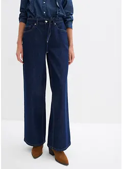 Jeans wide leg, vita media, bonprix Jeans wide leg, vita media, bonprix