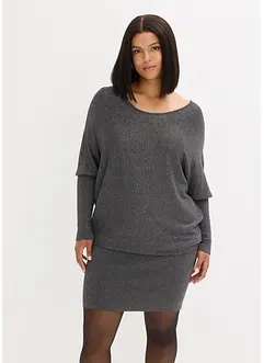 Abito fluente in maglia misto viscosa, bonprix Abito fluente in maglia misto viscosa, bonprix