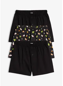 Boxer larghi in puro cotone (pacco da 3), bonprix Boxer larghi in puro cotone (pacco da 3), bonprix