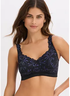 Reggiseno contenitivo senza ferretto con filato glitterato multicolore, bonprix Reggiseno contenitivo senza ferretto con filato glitterato multicolore, bonprix
