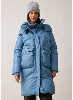 Piumino lungo idrorepellente con piume riciclate, bonprix Piumino lungo idrorepellente con piume riciclate, bonprix