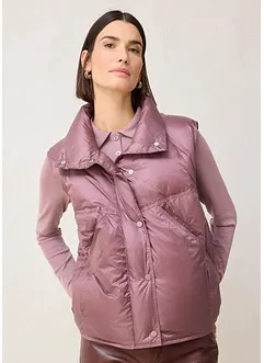 Gilet trapuntato con piume riciclate, bonprix Gilet trapuntato con piume riciclate, bonprix