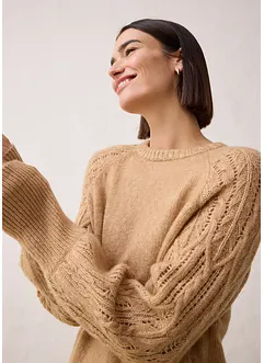 Maglione con percentuale di lana, bonprix Maglione con percentuale di lana, bonprix