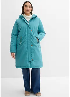 Giubbotto invernale con pellicciotto teddy al cappuccio, bonprix Giubbotto invernale con pellicciotto teddy al cappuccio, bonprix