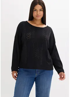 Maglione traforato, bonprix Maglione traforato, bonprix