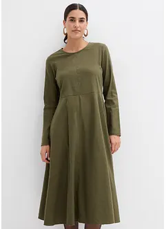 Abito in flanella di puro cotone, bonprix Abito in flanella di puro cotone, bonprix