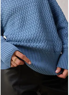 Maglione a collo alto con lana merino, bonprix Maglione a collo alto con lana merino, bonprix