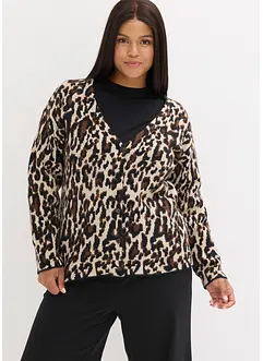 Cardigan jacquard, bonprix Cardigan jacquard, bonprix