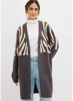 Maxi cardigan zebrato, bonprix Maxi cardigan zebrato, bonprix