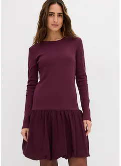 Abito in maglina con gonna a palloncino, bonprix Abito in maglina con gonna a palloncino, bonprix