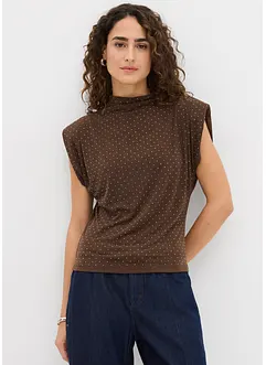 Top con strass, bonprix Top con strass, bonprix