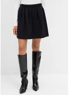 Gonna a pieghe in misto viscosa leggermente lucido, bonprix Gonna a pieghe in misto viscosa leggermente lucido, bonprix