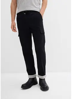 Pantaloni termici tapered con elastico in vita, relaxed fit, bonprix Pantaloni termici tapered con elastico in vita, relaxed fit, bonprix