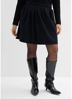 Gonna a pieghe in misto viscosa leggermente lucido, bonprix Gonna a pieghe in misto viscosa leggermente lucido, bonprix