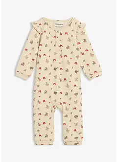 Tutina da neonato in puro cotone biologico, bonprix Tutina da neonato in puro cotone biologico, bonprix