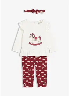 Maglia, leggings e fascia (set 3 pezzi), bonprix Maglia, leggings e fascia (set 3 pezzi), bonprix