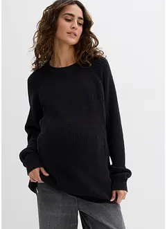 Maglione prémaman con funzione discreta per l'allattamento, bonprix Maglione prémaman con funzione discreta per l'allattamento, bonprix