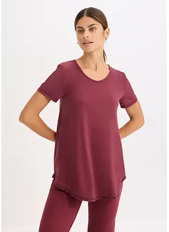 Maglia per sport ultra morbida con inserto in mesh, ad asciugatura rapida, bonprix Maglia per sport ultra morbida con inserto in mesh, ad asciugatura rapida, bonprix
