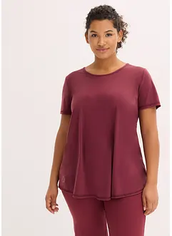 Maglia per sport ultra morbida con inserto in mesh, ad asciugatura rapida, bonprix Maglia per sport ultra morbida con inserto in mesh, ad asciugatura rapida, bonprix