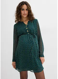 Abito prémaman / da allattamento 2 in 1 in chiffon, bonprix Abito prémaman / da allattamento 2 in 1 in chiffon, bonprix