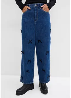Jeans barrel con girovita comodo, vita alta, bonprix Jeans barrel con girovita comodo, vita alta, bonprix