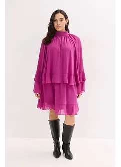 Abito in chiffon con volant, bonprix Abito in chiffon con volant, bonprix