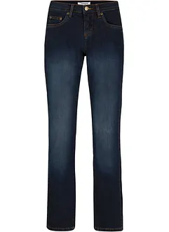 Jeans elasticizzati slim straight, vita media, bonprix Jeans elasticizzati slim straight, vita media, bonprix