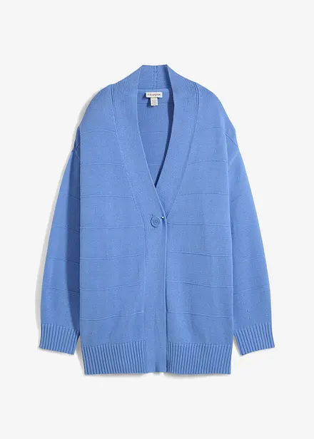 Cardigan lungo in maglia