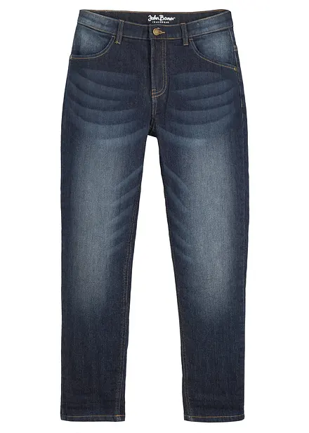 Jeans termici con fodera in pile slim fit, straight