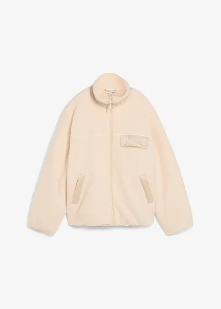 Giacca in pile teddy