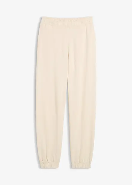 Pantaloni in felpa di puro cotone