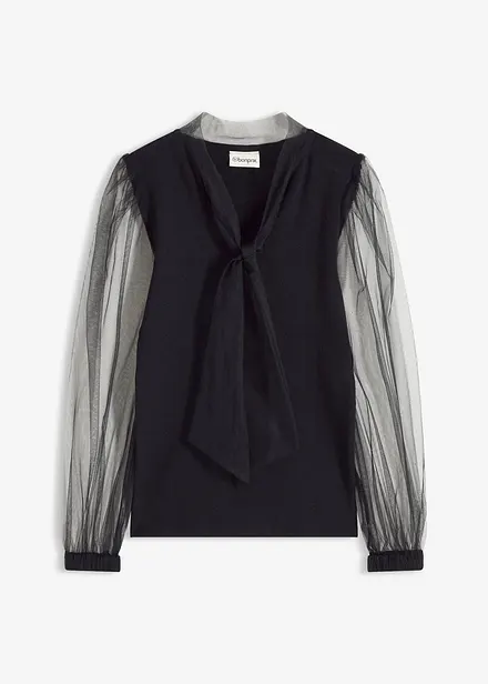 Maglia in misto viscosa fluente