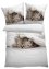 BIancheria letto double-face con gatto, bpc living bonprix collection