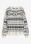 Maglione norvegese girocollo, bpc bonprix collection