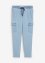 Jeans cargo mid waist, cropped, John Baner JEANSWEAR