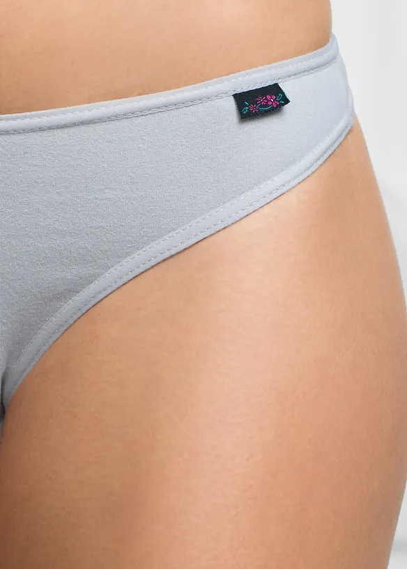 Perizoma con cotone biologico (pacco da 6), bonprix