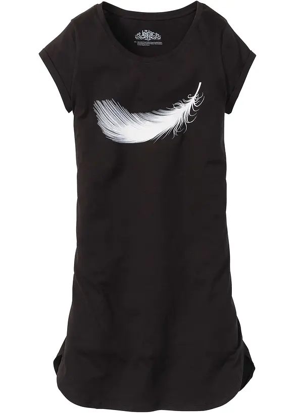 Camicia da notte corta in puro cotone biologico, bonprix