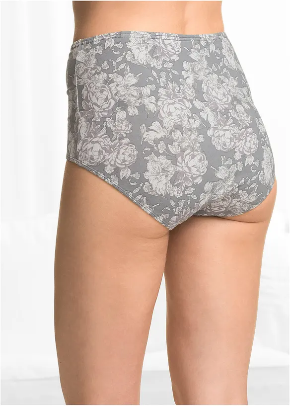 Slip a vita alta (pacco da 4), bonprix