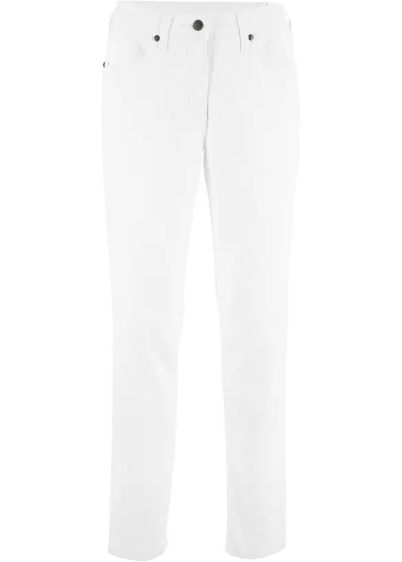 Pantaloni in twill con cinta comoda, straight, bonprix