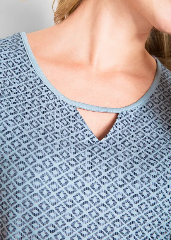 Maglia con elastico a maniche corte, bonprix