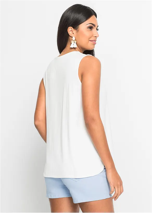 Top in misto viscosa morbido, bonprix