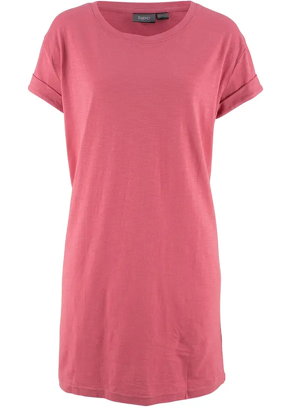 T-shirt lunga in puro cotone, bonprix