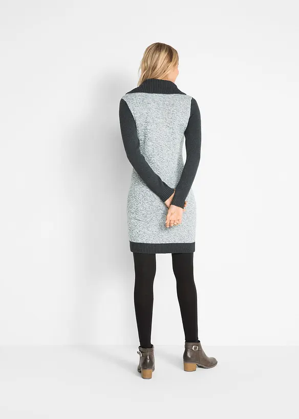 Abito in maglia al ginocchio, bonprix