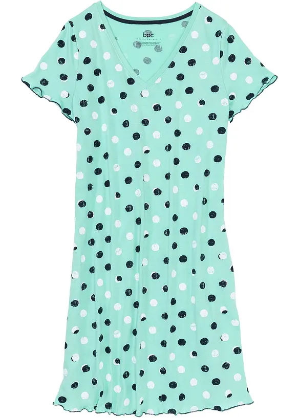 Camicia da notte corta in cotone biologico, bonprix