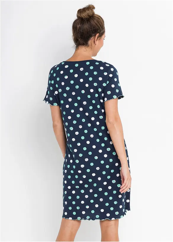 Camicia da notte corta in cotone biologico, bonprix