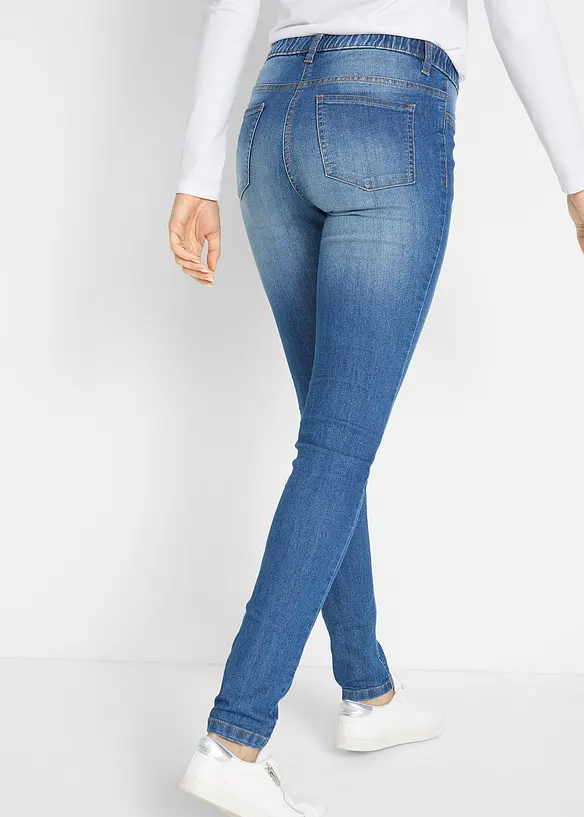 Jeggings con bordo vita comodo, vita media, bonprix