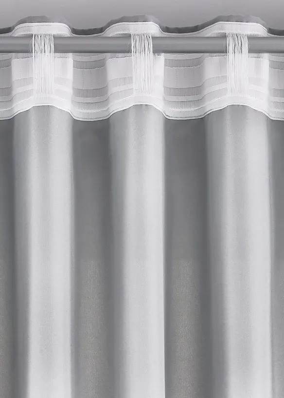 Tenda in microfibra di facile cura (pacco da 2), bonprix