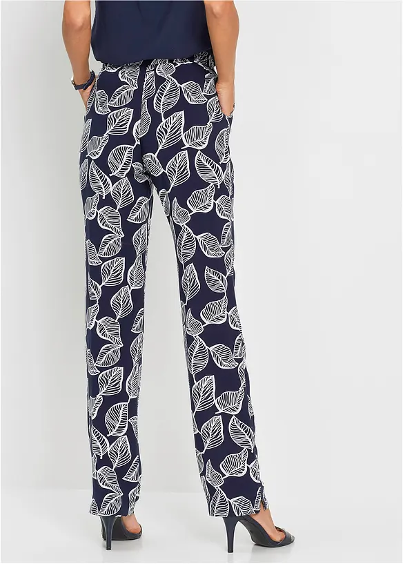 Pantaloni con elastico in vita, bonprix