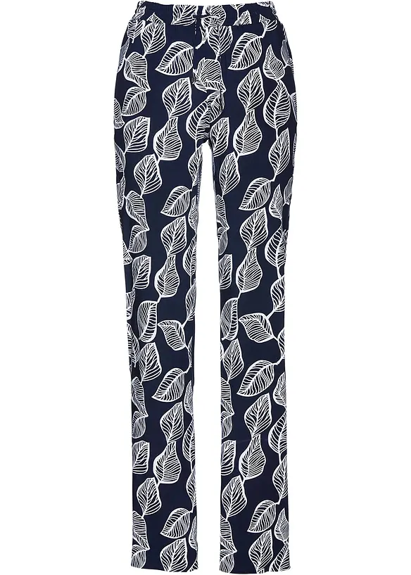 Pantaloni con elastico in vita, bonprix
